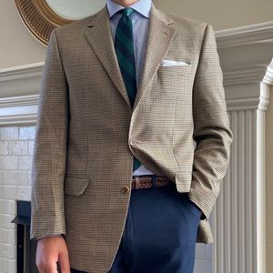 IZOD Houndstooth Blazer 40R